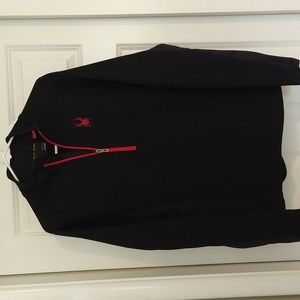 Like New-Spyder Outbound Half Zip Mid Weight Mock Neck Sweater/ Pullover, Size M
